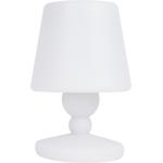 White Colorblock Pearl light-up bluetooth speaker