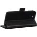 Folio iPhone 15 Copenhagen Cuir Fonction Stand Noir
