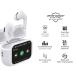 Play Touch XL True Wireless Earphones ANC 1.65" Touch Screen In-Ear White + Lifetime Warranty