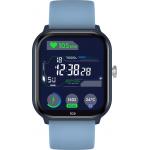 Montre connectée ICE SMART Junior 3.0 Rectangulaire avec Bracelet Silicone Bleu / Bleu clair