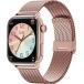 Montre connect&eacute;e ICE SMART 2.0 Rectangulaire avec Bracelet Milanaise Rose Gold