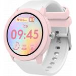 Montre ICE SMART Junior RD 3.0 Ronde avec Bracelet Silicone Rose / Blanc