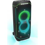 Enceinte de soirée Bluetooth® Partybox Ultimate 1100W Etanche Lumineuse Poignée et roulettes de transport Noire